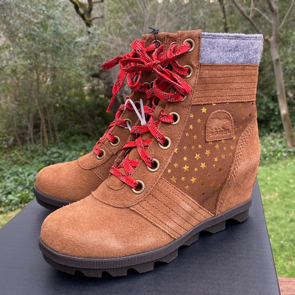 ❤️NWT❤️ Sorel Youth Lexie Wedge - Picture 2 of 9